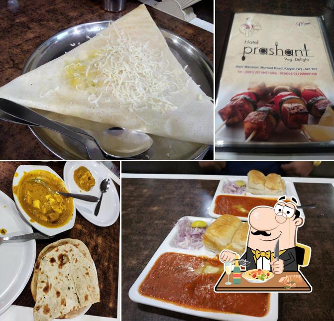 Meals at Hotel Prashant Veg Delight