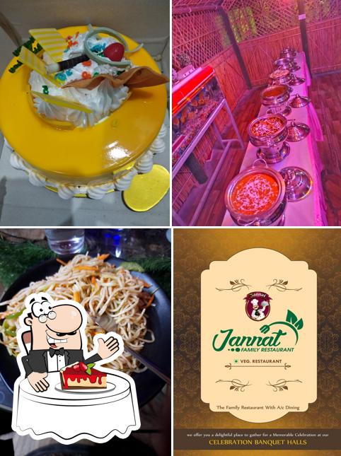 JANNAT CAFE AND RESTAURANT provides a variety of sweet dishes