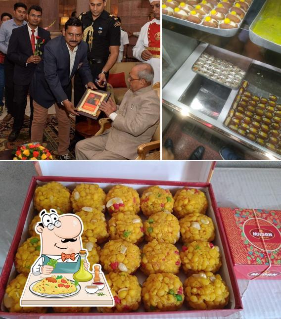 Food at Madan Sweets