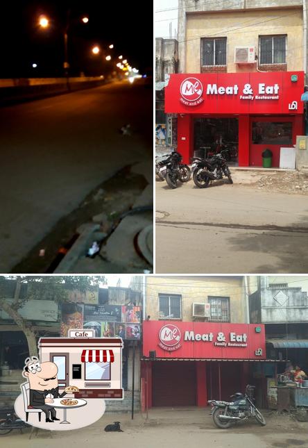 The exterior of Meat and eat