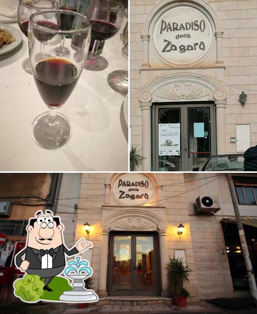 Questa è la foto che raffigura la esterno e vino di Paradiso della zagara