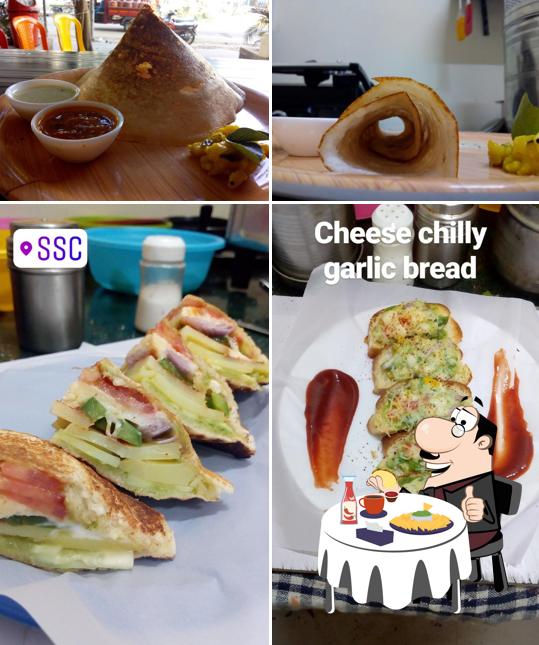 Try out a burger at Sawant Snacks Corner