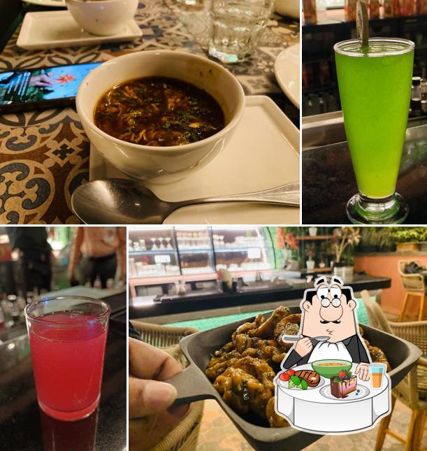 Hot and sour soup at The Botanic Bay