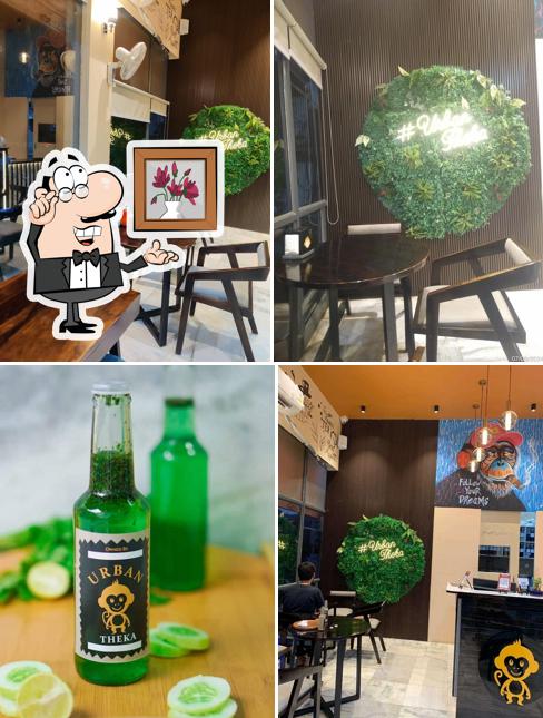 Check out how The Urban Theka Cafe looks inside