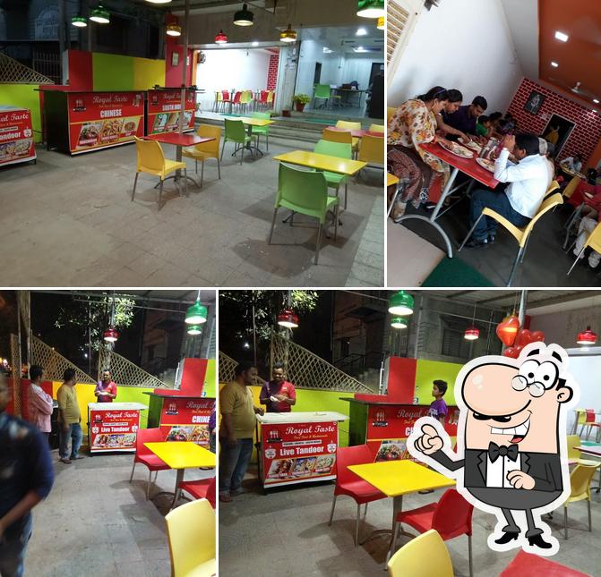 The interior of Royal Taste Fast Food and Restaurant