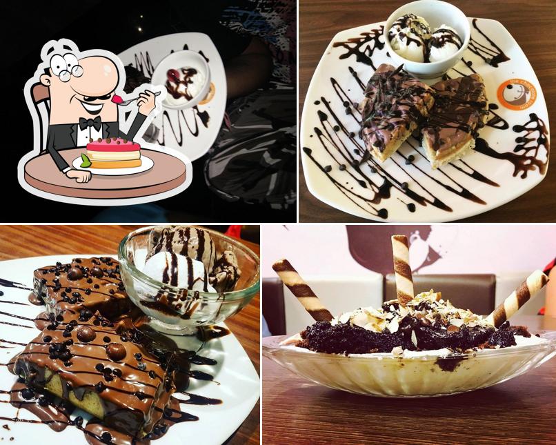 Don’t forget to order a dessert at The Chocolate Room
