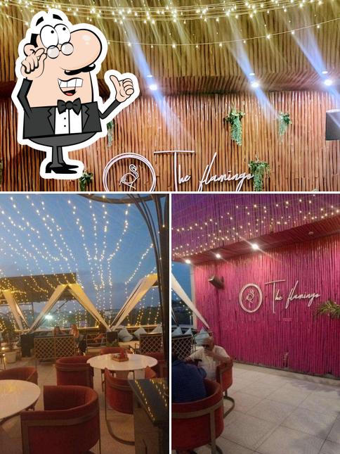 The interior of The Flamingo