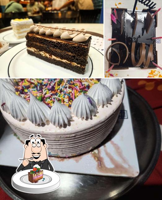 Chocolate cake at The Hazelnut Factory