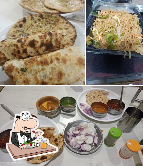 Meals at Bansi Vaishno Dhaba