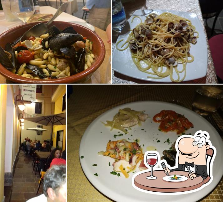 Cibo al Ristorante Il Borgo
