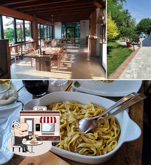 Curiosa tra la parte esterna di Agriturismo da Bibo