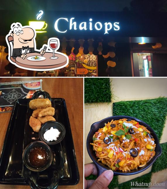 The restaurant's food and exterior