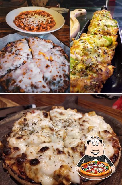 Try out pizza at Coffee Beans Sumerpur