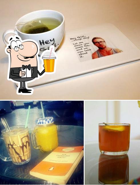 Enjoy a drink at Tea Rexx