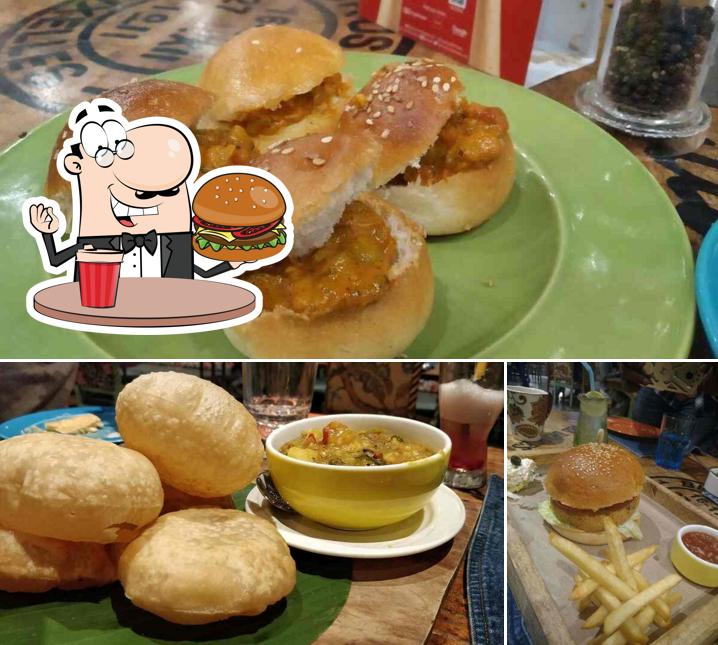 Get a burger at Bazaar All Day Diner