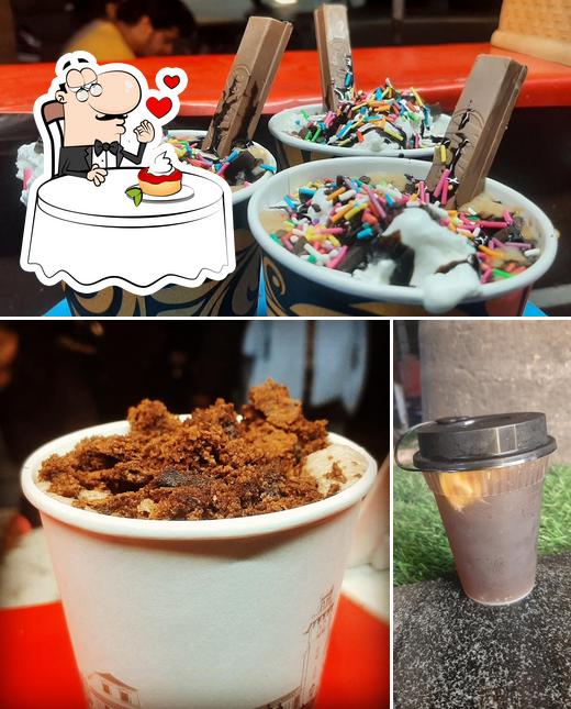 The Coffee coastal serves a variety of desserts
