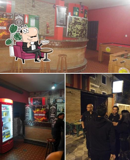 O interior do Gazometro Rock Bar