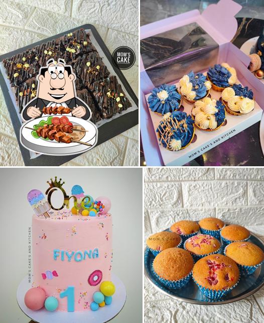 Food at Moms Cakes and Kitchen