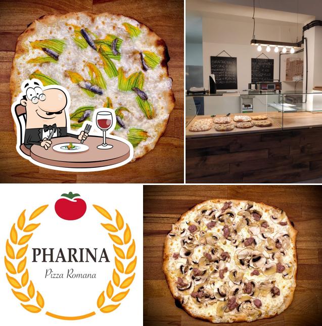 Cibo al Pharina Pizza Romana