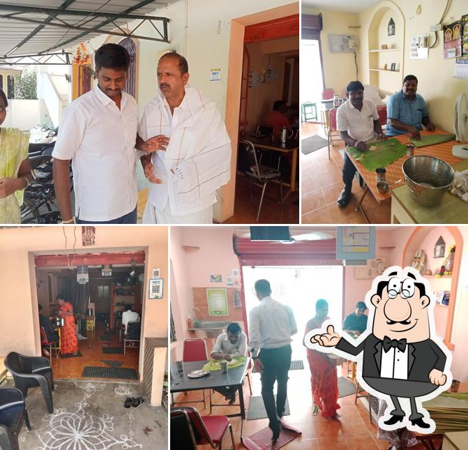 The interior of Sri Ranga mess