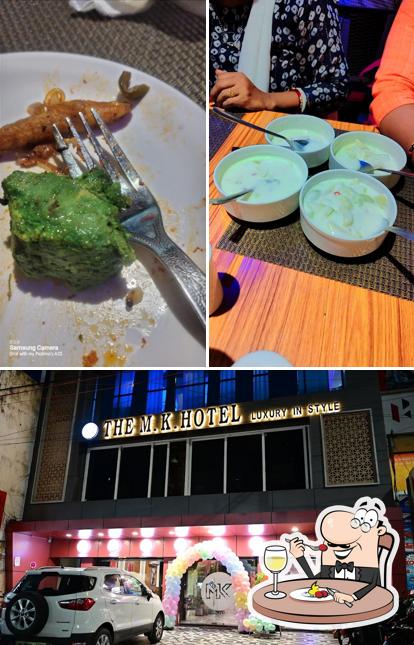 The restaurant's food and exterior