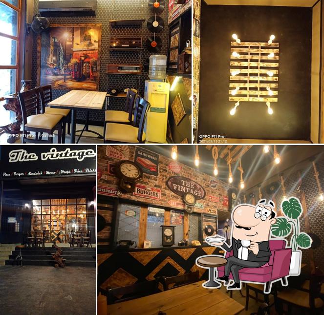 The interior of The Vintage
