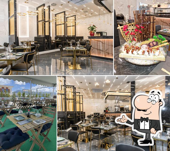 Dai un'occhiata agli interni di Umi Sushi Restaurant
