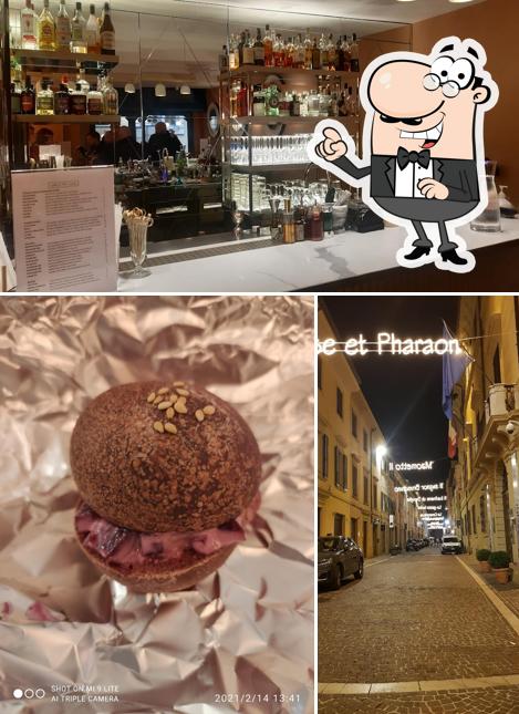 Gli esterni di cocktail / bar + cucina