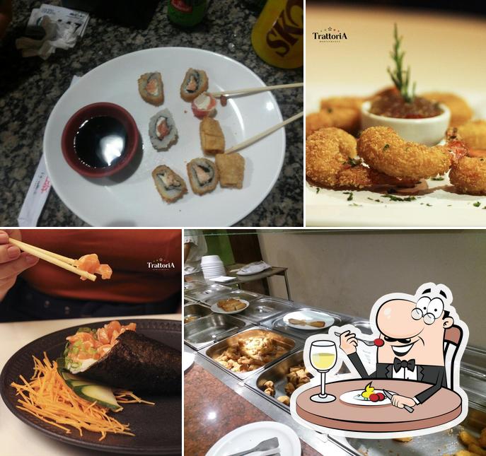 Comida em Restaurante Trattoria