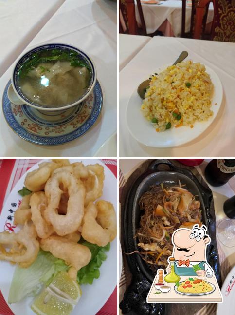 Cibo al Ristorante Cinese XinZhonGuo
