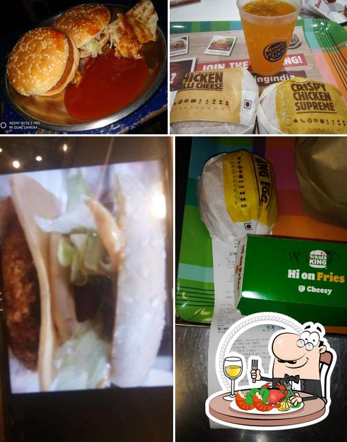 Get seafood at Burger King