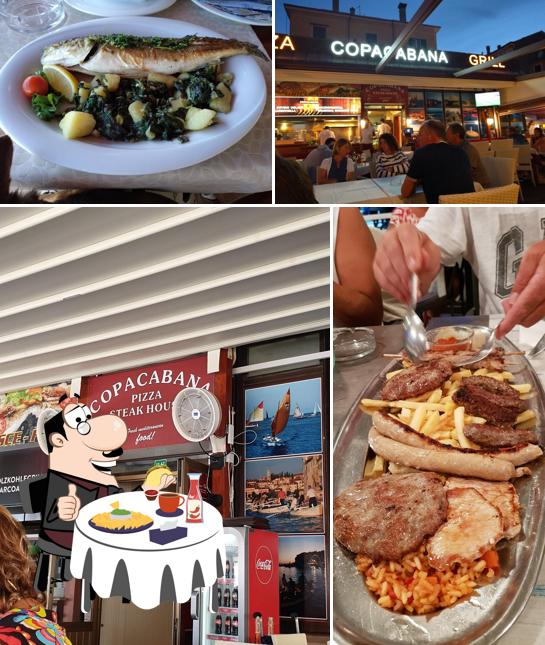 Prova un hamburger a Copacabana restaurant Rovinj