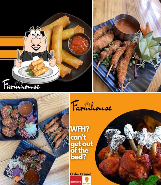 Spring rolls at Farmhouse Family Restaurant