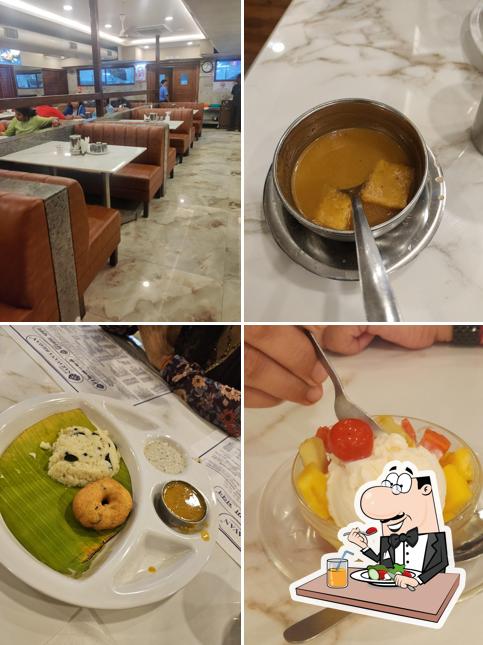Meals at HOTEL SARAVANA BHAVAN