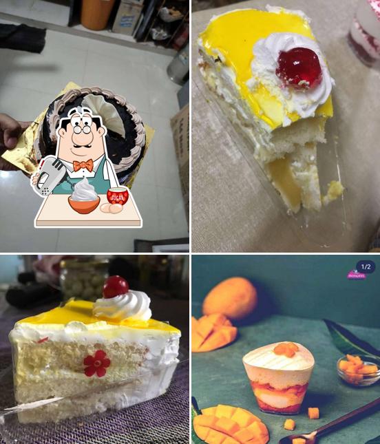 Monginis offers a selection of desserts