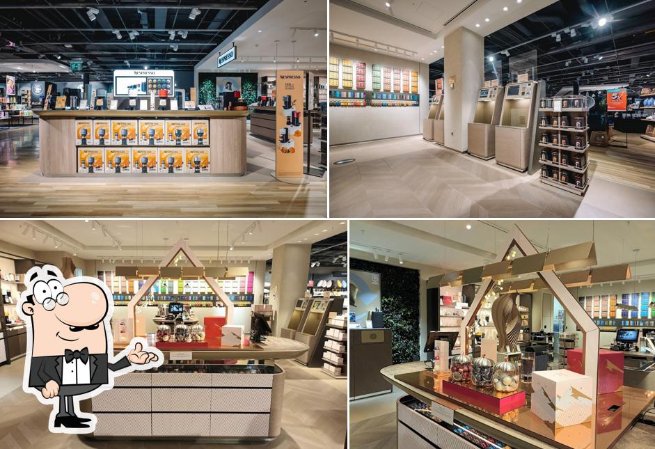 Dai un'occhiata agli interni di Nespresso Boutique
