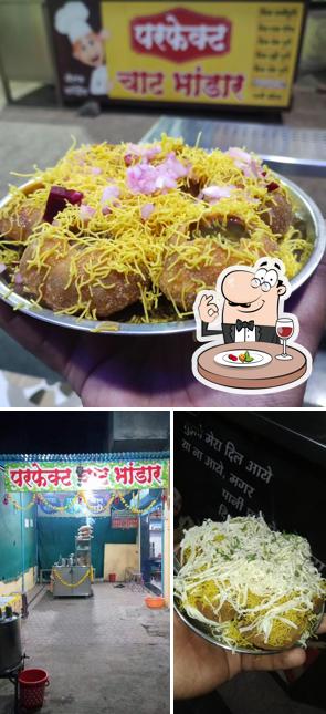 Food at Perfect Chat Bhandar
