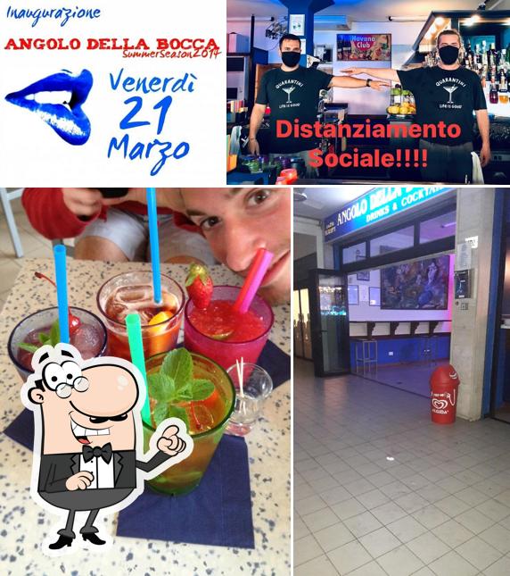 Gli interni di Angolo della Bocca