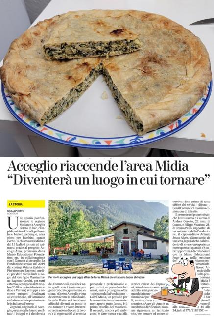 Platti al Bar Midia e Centro sportivo