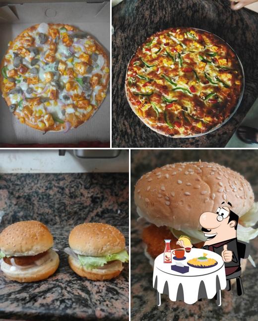 Get a burger at Food garage