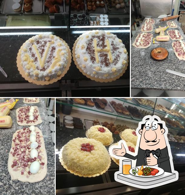 Cibo al Pasticceria Geivan di G. Ambrosio
