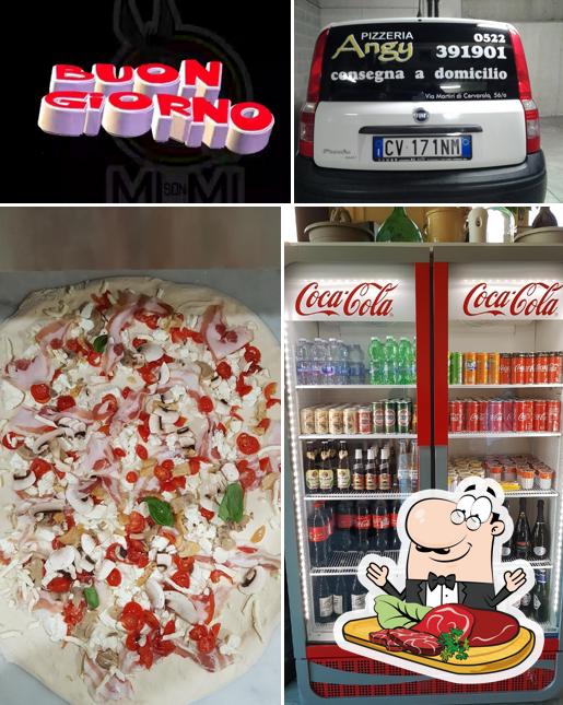 Carpaccio di manzo al Pizzeria Angy Di Marcone Aniello...d'asporto