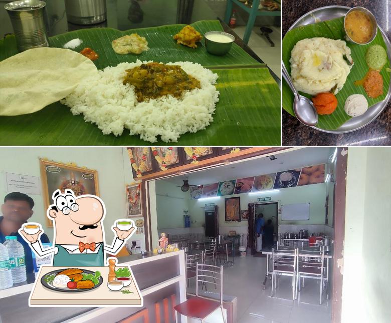 Take a look at the image showing food and interior at RAMAIYER MESS