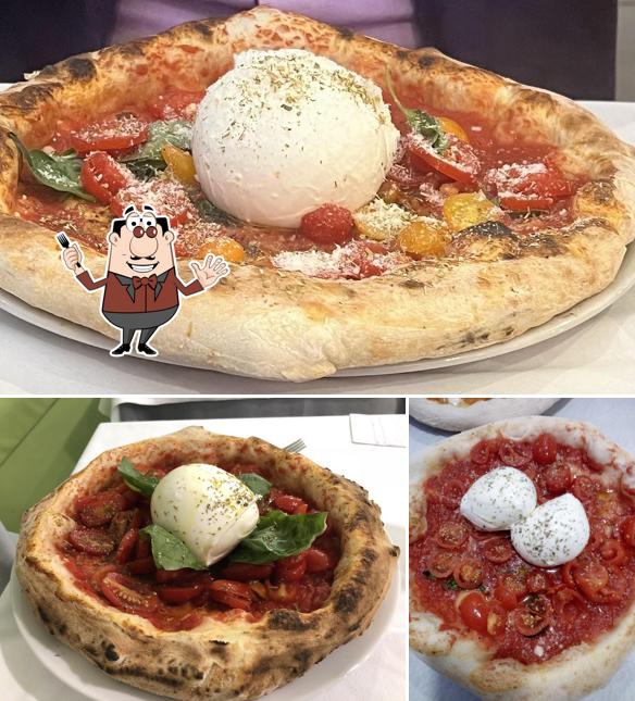 Burrata al Ristorante Pizzeria Pino Smeraldino