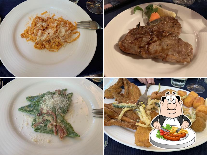 Cibo al Ristorante Villa Romana