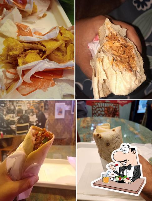 Food at Shawarma hub