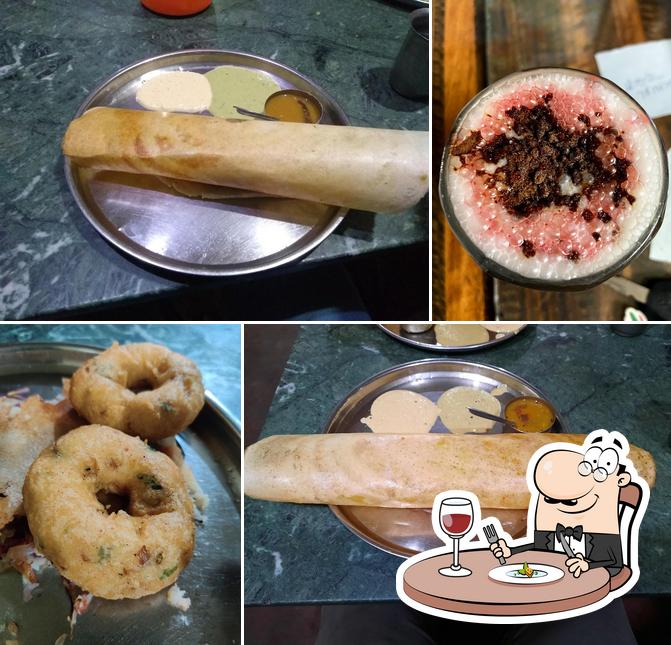Meals at South Indian Hotel. Since 1965