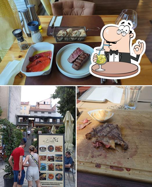 The Bull Grill & Steakhouse si caratterizza per la bevanda e interni