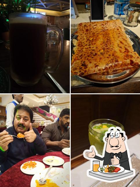 Chocolate mousse at Sagar Ratna