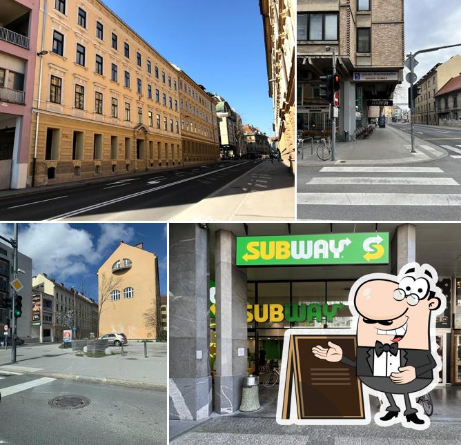 Gli esterni di Subway